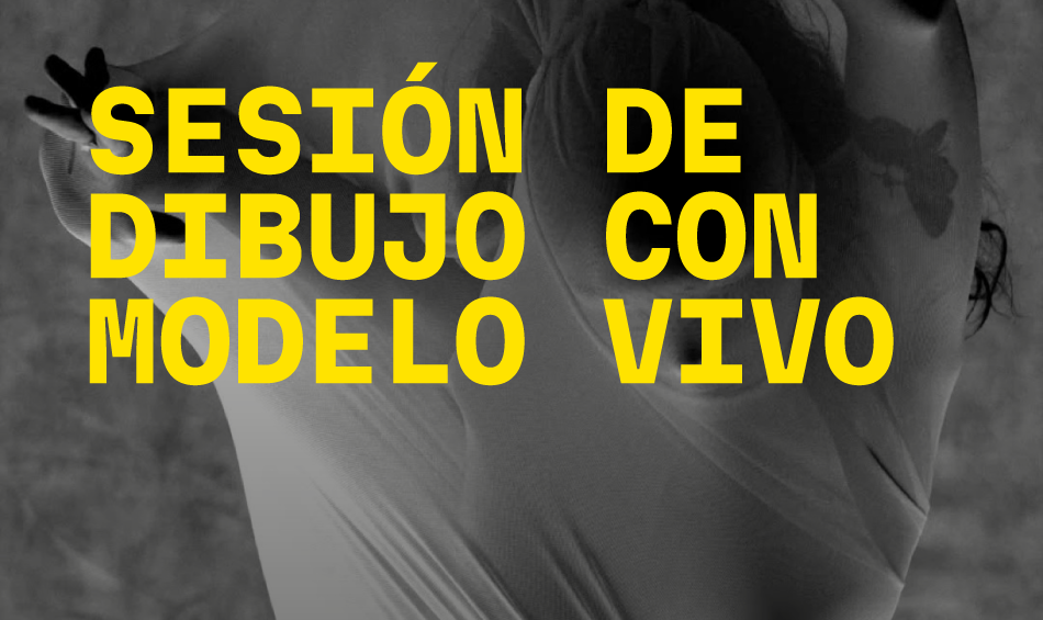 Sesión de dibujo con modelo vivo