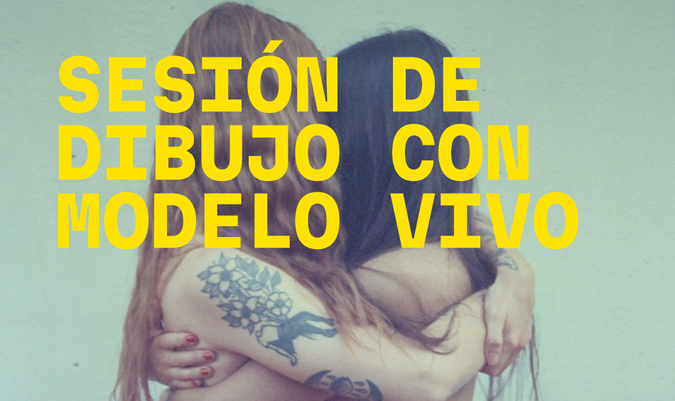 Sesión de dibujo con modelo vivo