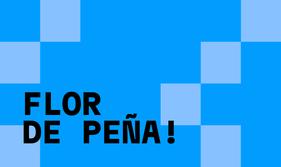 Flor de pe&ntilde;a!